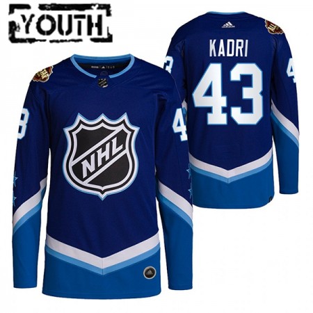 Kinder Eishockey Colorado Avalanche Trikot Nazem Kadri 43 2022 NHL All-Star Blau Authentic